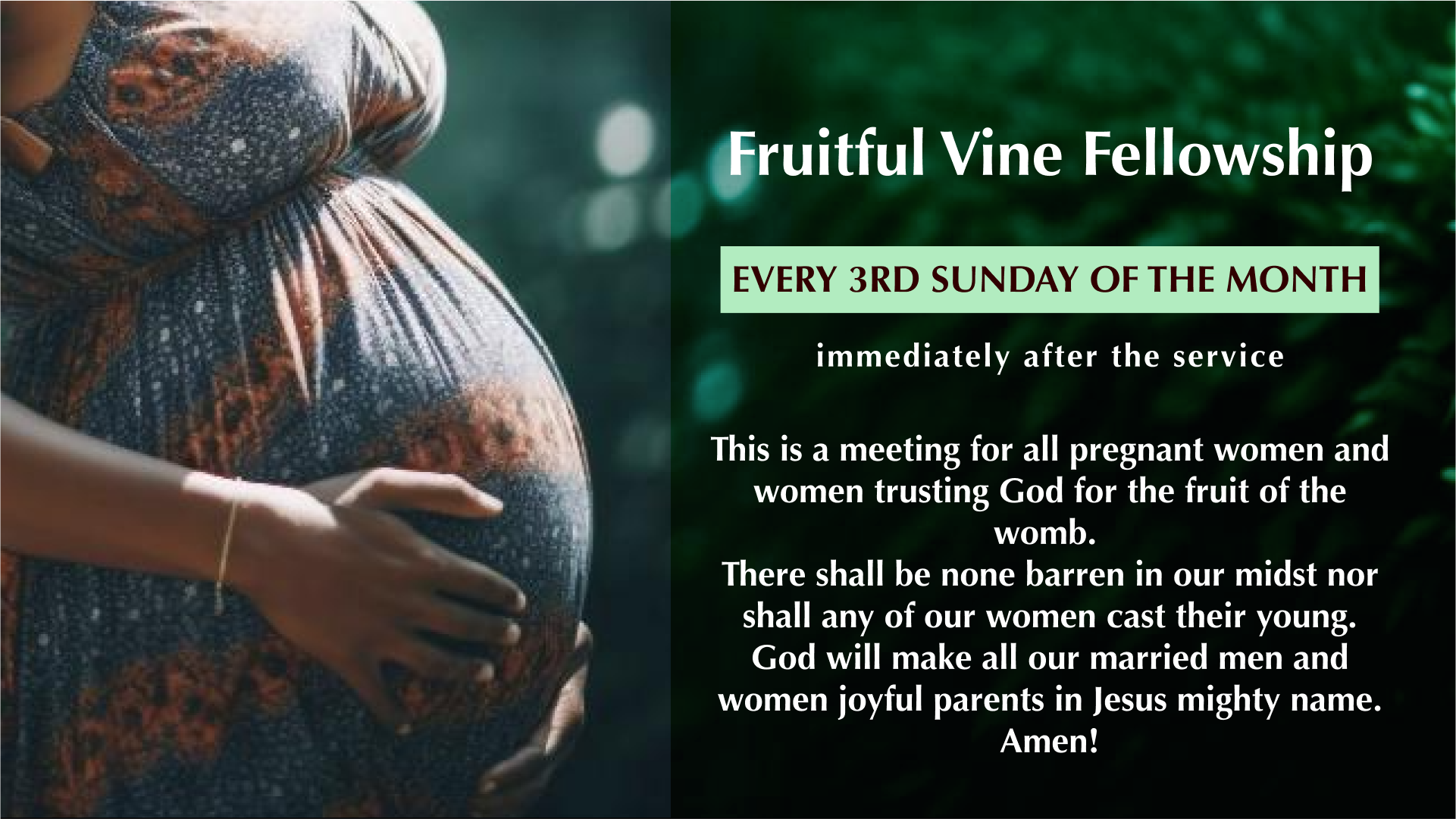 A Lifestyle of Thanksgiving 7 Preg meeting 1