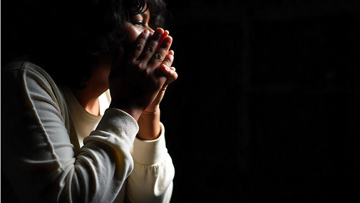praying
