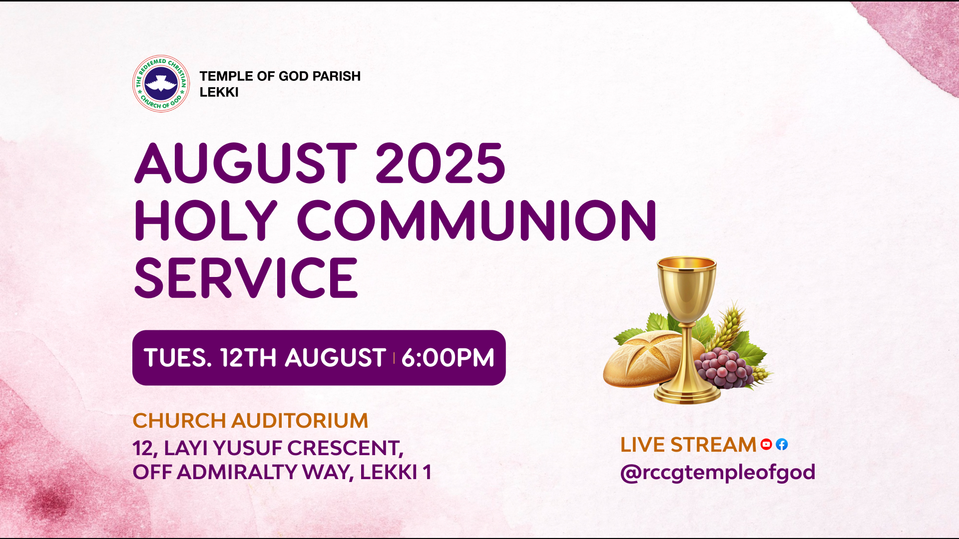 August Communion
