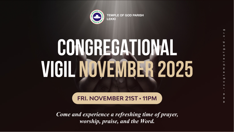A Royal Priesthood 4 November vigil