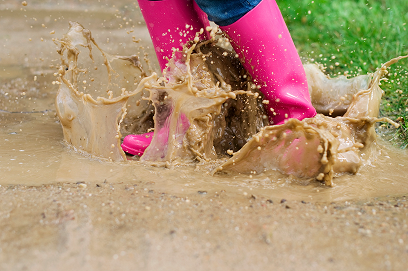 muddy